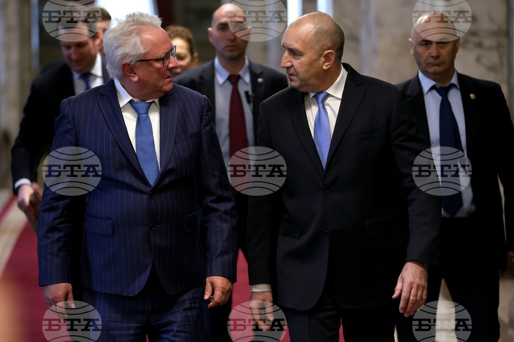 Румен Радев - „Райнметал“ - делегация - среща