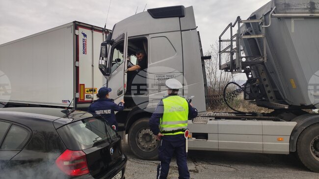 Полицейска операция се извършва в пазарджишкия участък на автомагистрала "Тракия" 