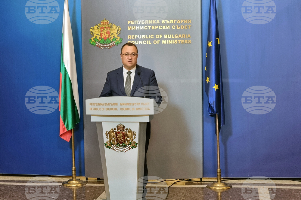 Министерски съвет - Иван Иванов - брифинг