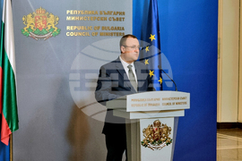 Министерски съвет - Иван Иванов - брифинг