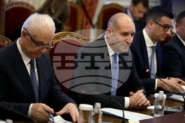 Румен Радев - „Райнметал“ - делегация - среща