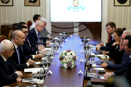 Румен Радев - „Райнметал“ - делегация - среща