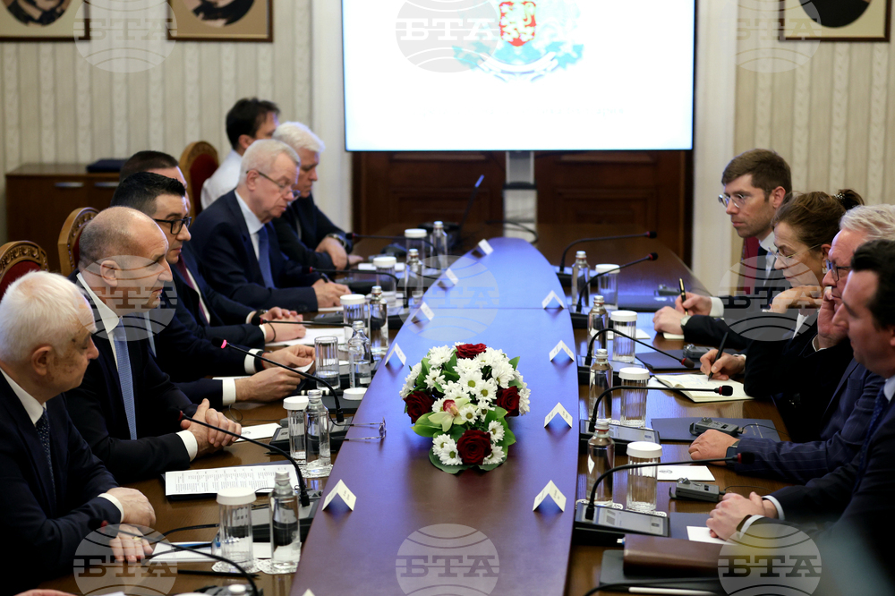 Румен Радев - „Райнметал“ - делегация - среща