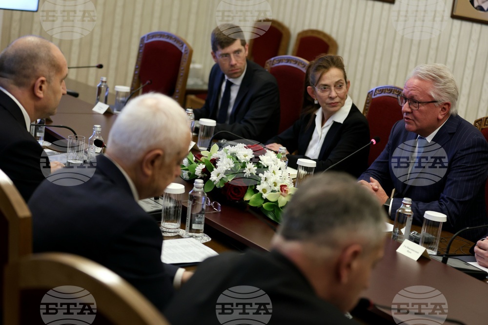 Румен Радев - „Райнметал“ - делегация - среща