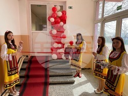 Антоново - средно училище - физкултурен салон - откриване