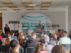 Полицейски инспектор Христофор Божинов от Габрово. Снимка: Кореспондент на БТА в Габрово Радослав Първанов