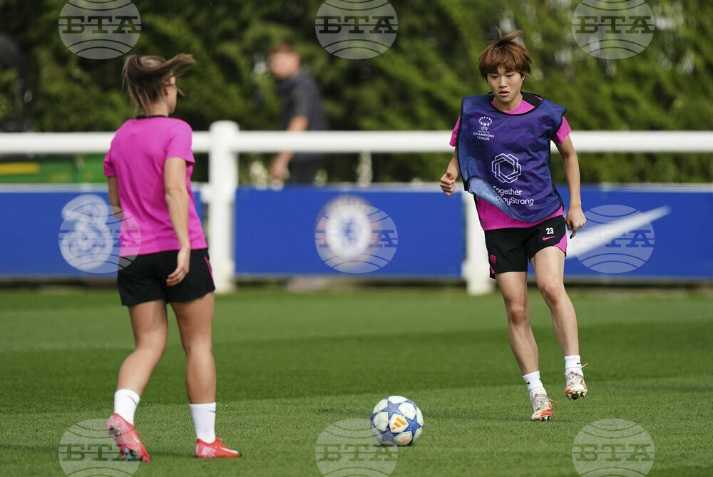 Britain Soccer Women's Champions League