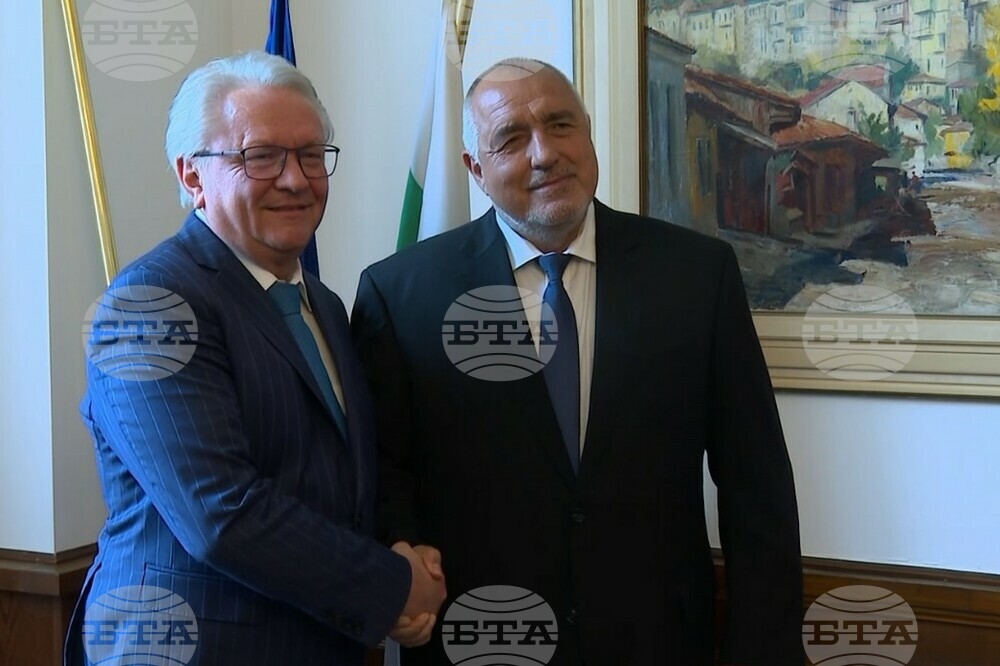 GERB Leader Meets Head of German Defence Company Rheinmetall