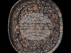 Керамични композиции на Иван Кънчев ще бъдат показани в изложбата „Кръгът. Човече, къде си“. Снимка: организатори