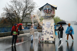 Сърбия - Белград - блокада