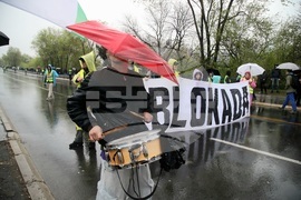 Сърбия - Белград - блокада