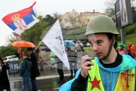 Сърбия - Белград - блокада