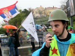 Сърбия - Белград - блокада