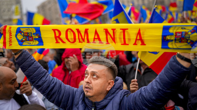 Напрежение в румънския град Алба Юлия на националния празник на Румъния