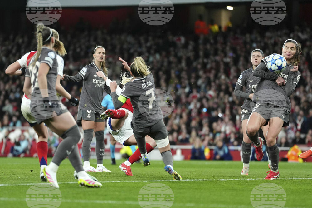 Britain Soccer Women's Champions League