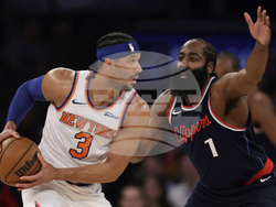 Clippers Knicks Basketball