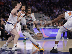 Clippers Knicks Basketball