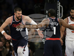 Clippers Knicks Basketball