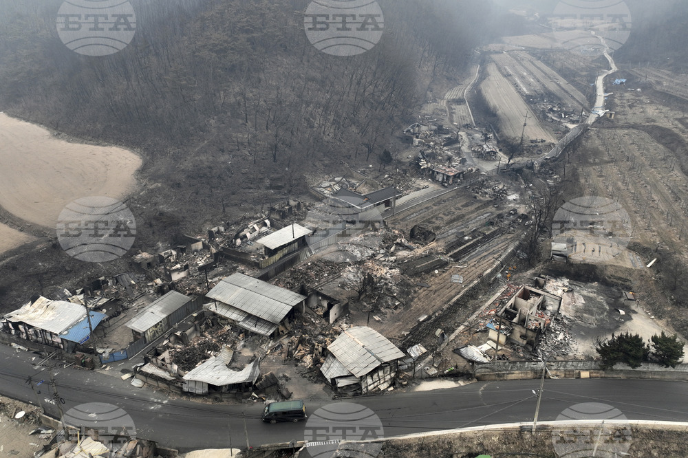 South Korea Wildfires