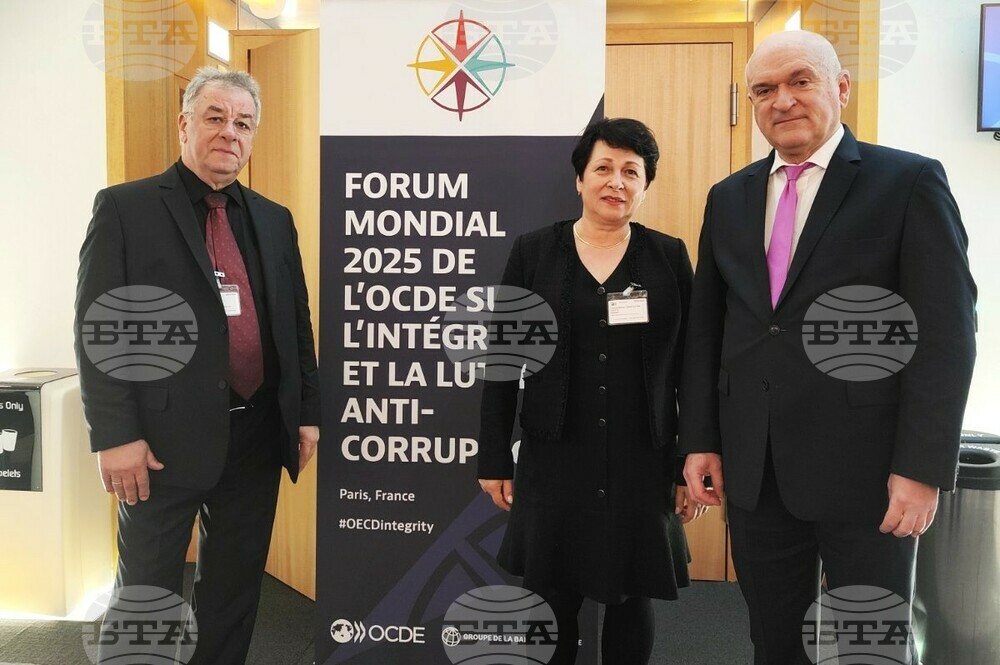 Audit Office President Discusses Anti-Corruption Measures, Bulgaria's Preparations for OECD Accession at Global Forum