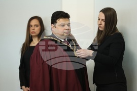 Конституционен съд - Орлин Колев - церемонията по полагане на клетва