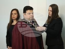 Конституционен съд - Орлин Колев - церемонията по полагане на клетва