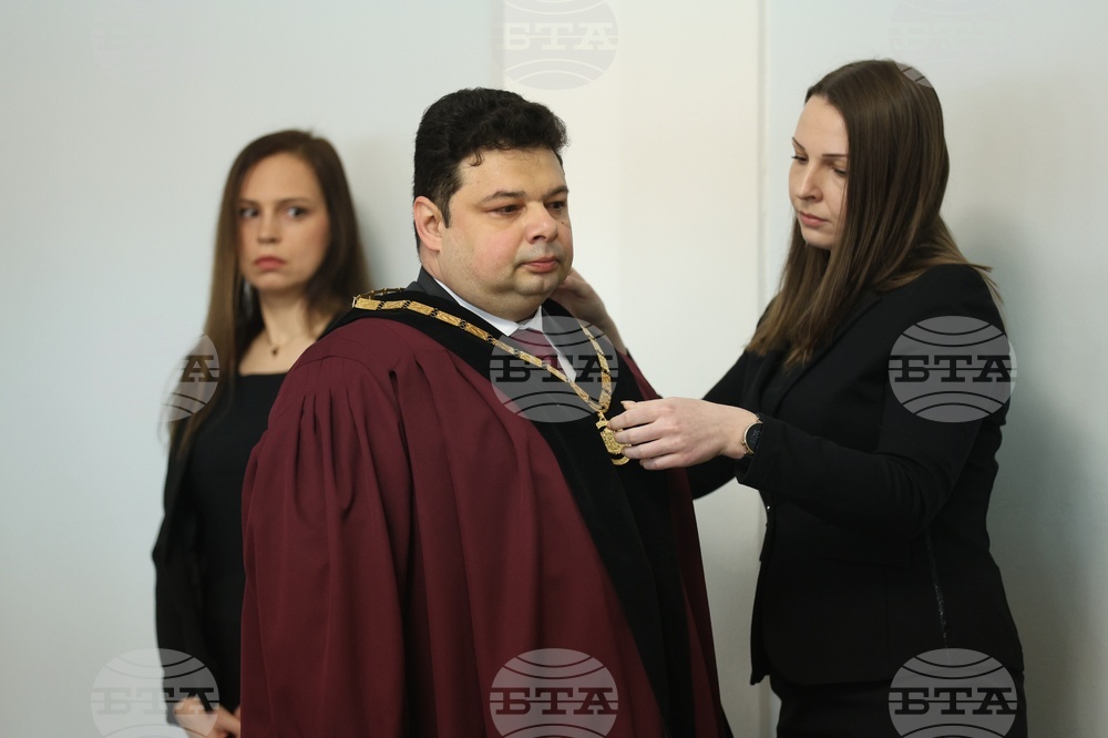 Конституционен съд - Орлин Колев - церемонията по полагане на клетва