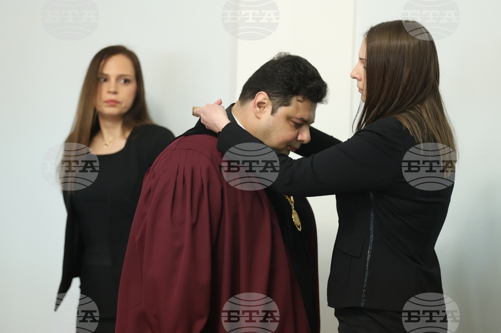 Конституционен съд - Орлин Колев - церемонията по полагане на клетва