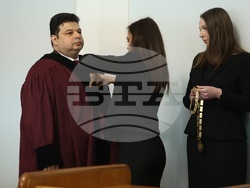 Конституционен съд - Орлин Колев - церемонията по полагане на клетва