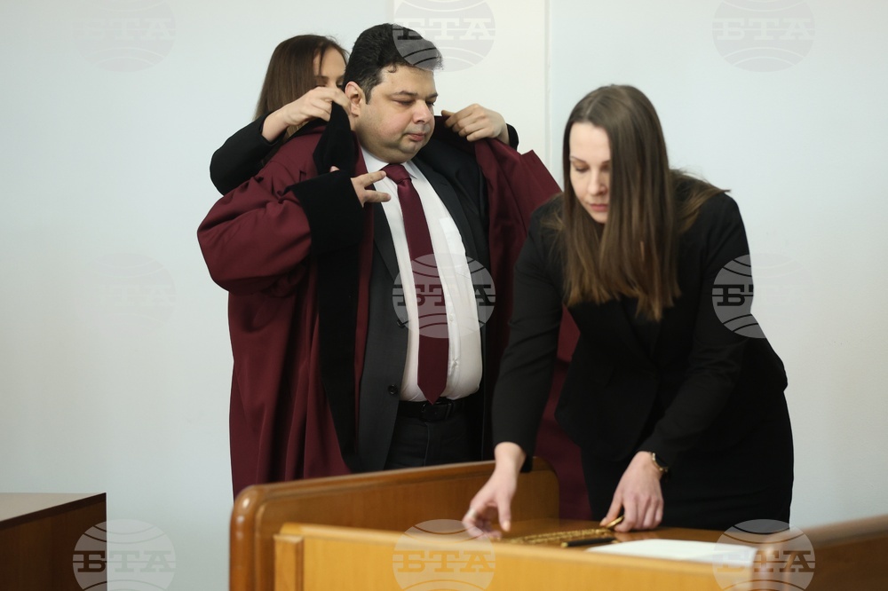 Конституционен съд - Орлин Колев - церемонията по полагане на клетва