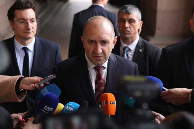 President Radev: The Stability of the Government Depends on the Architects of the Majority – Borissov and Peevski