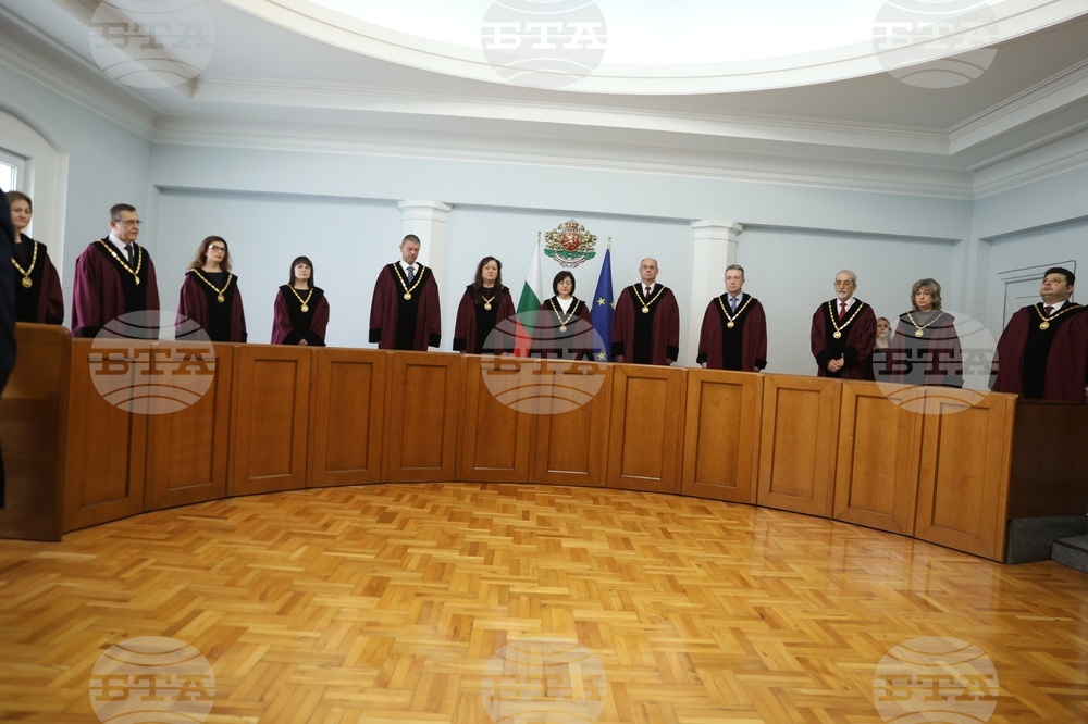 Конституционен съд - Орлин Колев - церемонията по полагане на клетва