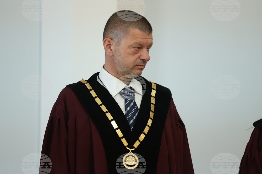 Конституционен съд - Орлин Колев - церемонията по полагане на клетва