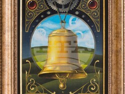 Картина от изложбата „Пейзажът и отвъд него" в галерия „Париж“. Снимка: Екипът на събитието