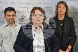 Столична община - брифинг - Надежда Бобчева