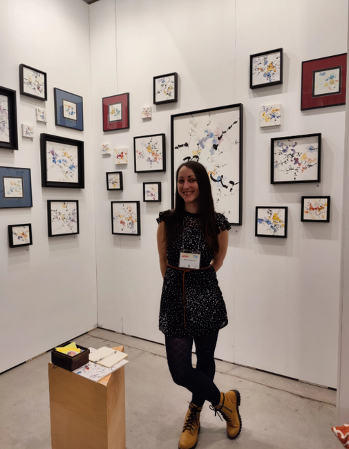 Невена Няголова представя първата си самостоятелна изложба в България