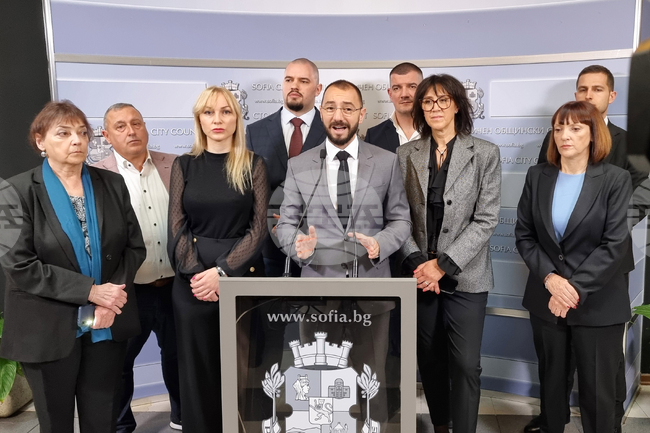 Столичен общински съвет - ГЕРБ-СДС - брифинг