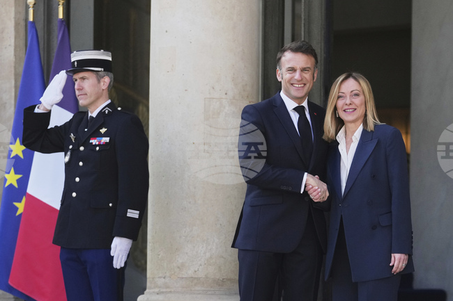 АНСА: Мелони ще приеме Макрон в Рим идния вторник