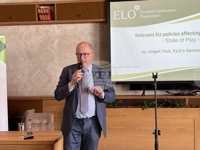 ЕП връща акцента към икономическия аспект на селското стопанство, каза представител на Европейската организация на собствениците на земи