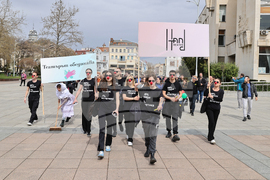 Пловдив - Международния ден на театъра - театрално шествие