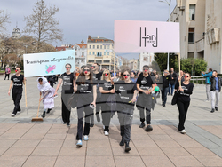 Пловдив - Международния ден на театъра - театрално шествие