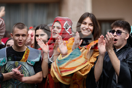Пловдив - Международния ден на театъра - театрално шествие