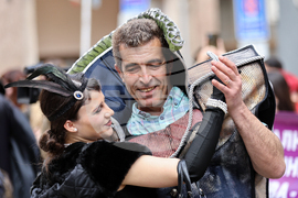 Пловдив - Международния ден на театъра - театрално шествие