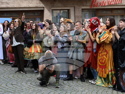 Пловдив - Международния ден на театъра - театрално шествие