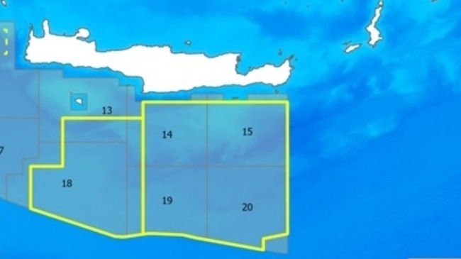 АНА-МПА: „Шеврон“ изрази интерес към проучване на въглеводороди южно от Крит 