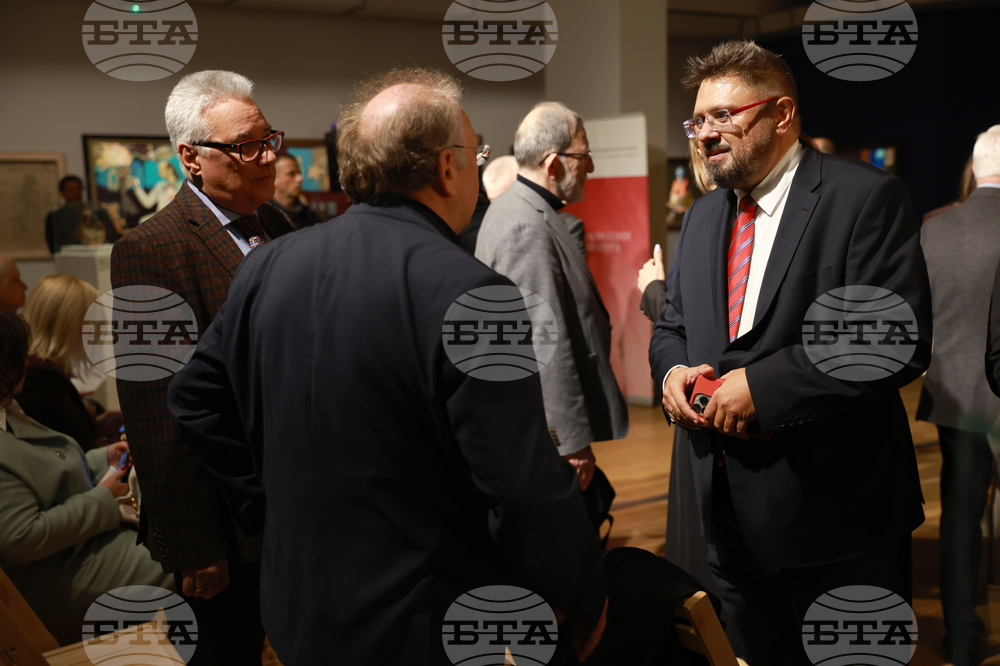 Софийска градска художествена галерия - проф. Ангел Димитров - книга - представяне