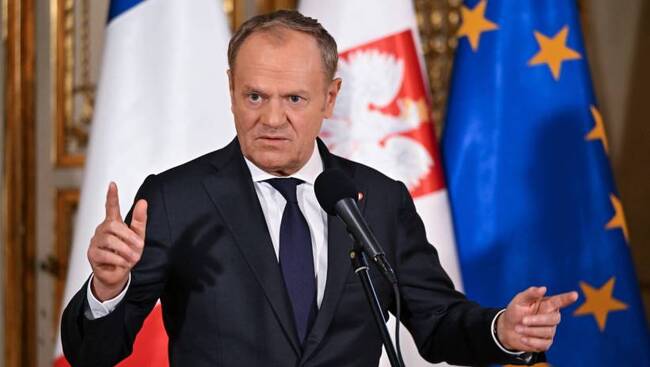 ПАП: Полша и Франция завършват договора за взаимни гаранции за сигурност, заяви Туск