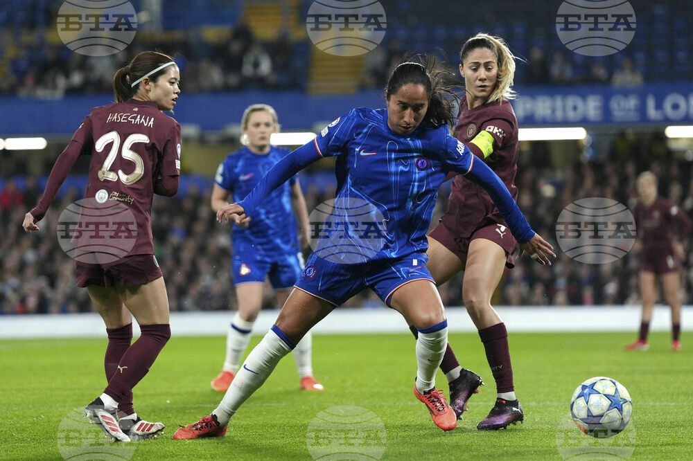 Britain Soccer Women's Champions League
