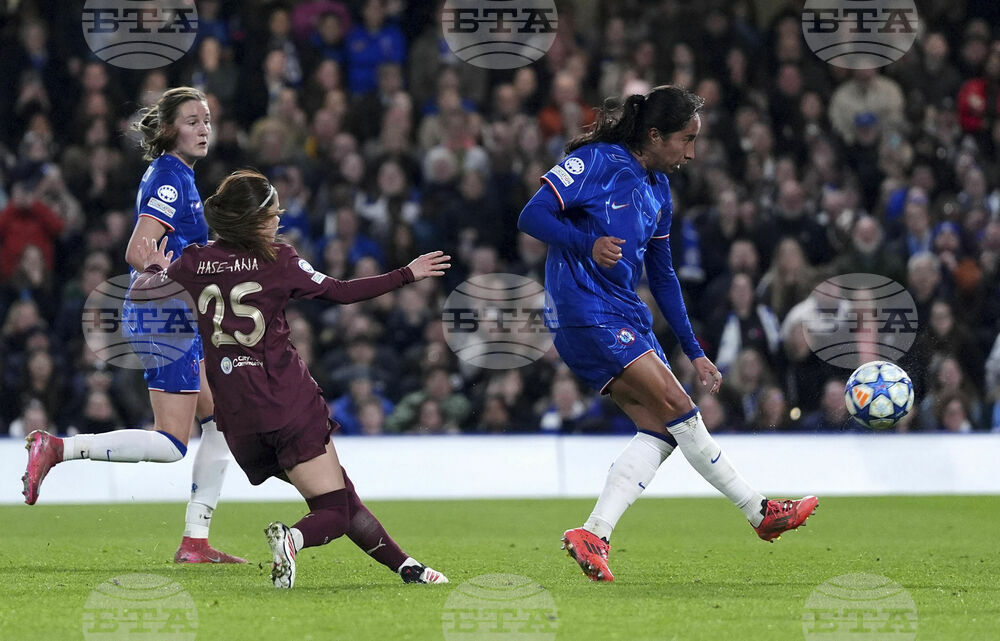 Britain Soccer Women's Champions League