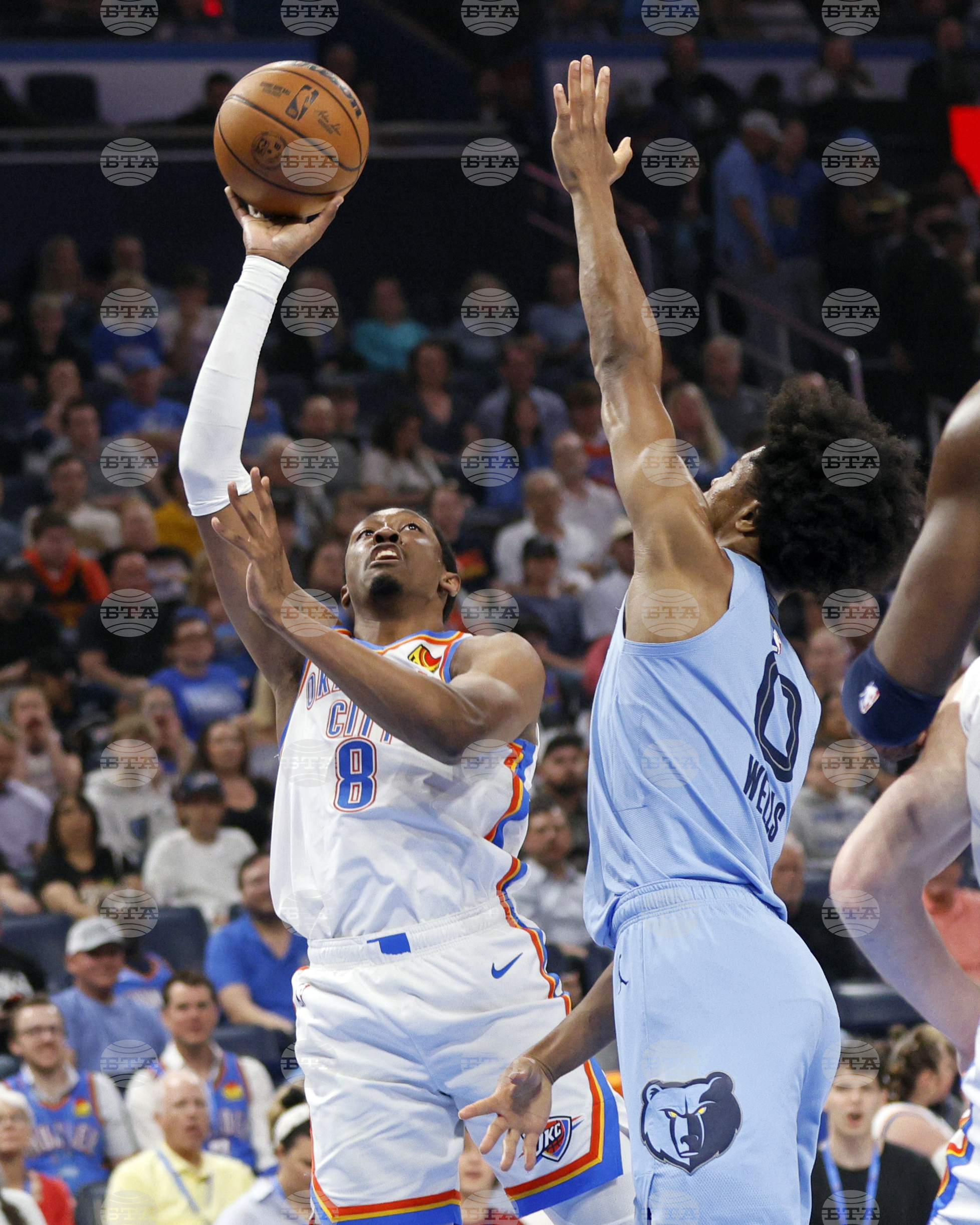 Grizzlies Thunder Basketball